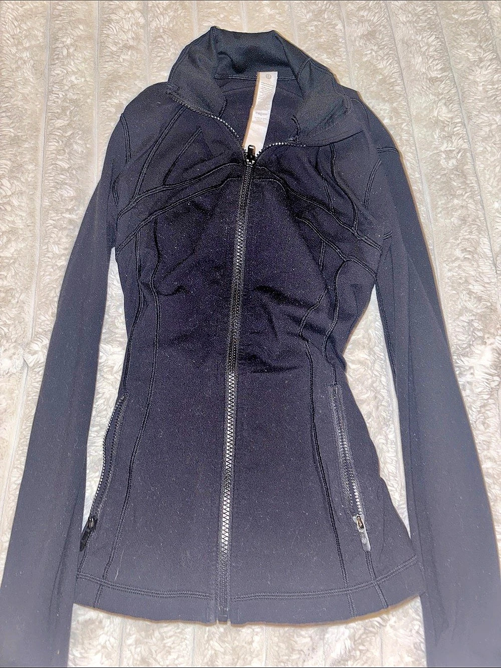 Lululemon Define Jacket Women's Black Zip Front Jacket